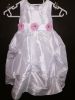 Kids Costumes to Hire - White dress - pink flower band 2-3 years